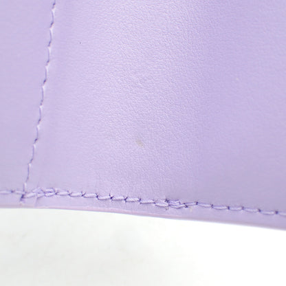 二手 ◆ Bottega Veneta 折叠钱包 Maxi Intrecciato 皮革紧凑型钱包 BOTTEGA VENETA [AFI18] 