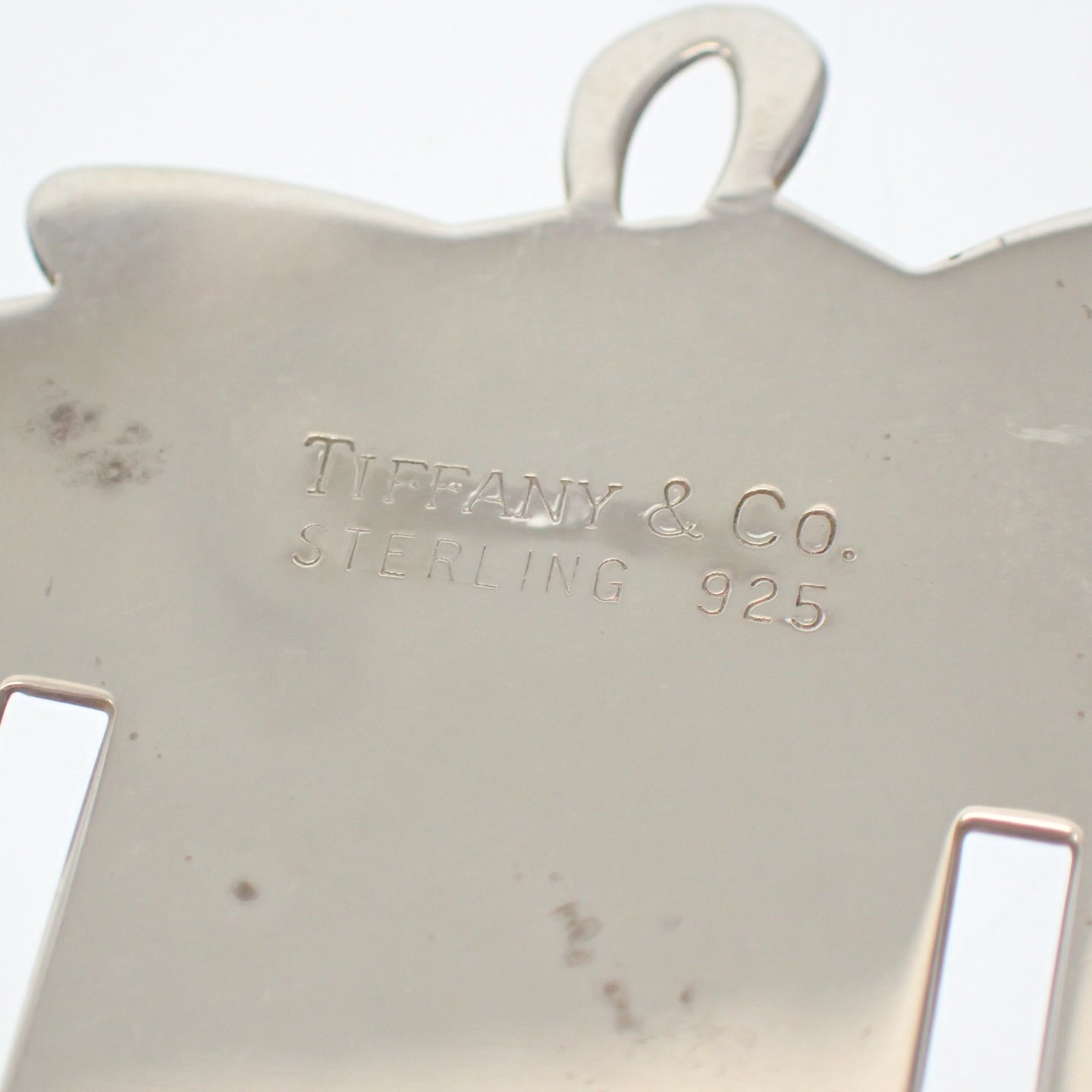 Tiffany Money Clip Gift Box Present SV925 Silver Tiffany &amp; Co [AFI15] [Used] 