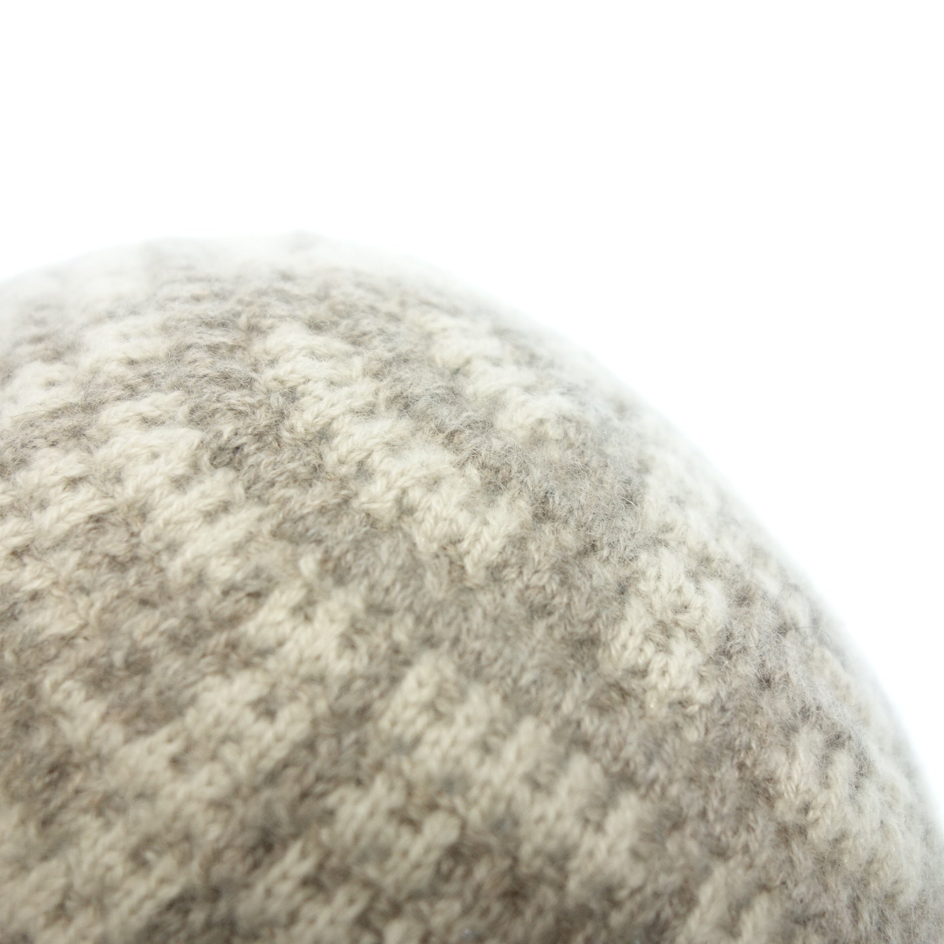 フェンディ バケットハット 帽子 カシミヤ ズッカ ベージュ系 FENDI