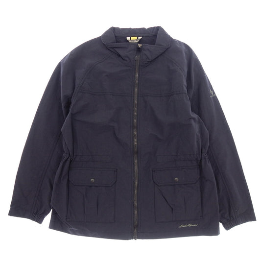 Very good condition◆Eddie Bauer Nylon Jacket Women's Navy Size XL Eddie Bauer [AFB51] 