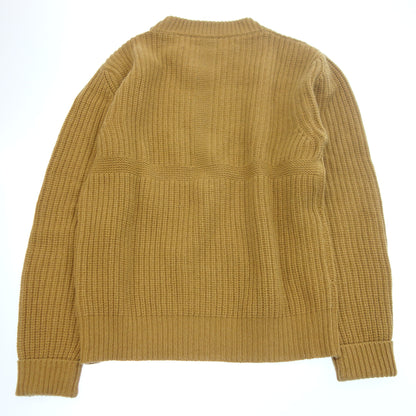 Very good condition◆Etudes knit sweater men's brown S Etudes [AFB6] 