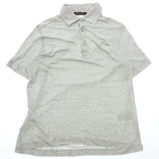 Used ◆ Loro Piana Short Sleeve Tops Polo Shirt Size XS Made in Italy Men's Gray Loro Piana [AFB3] 