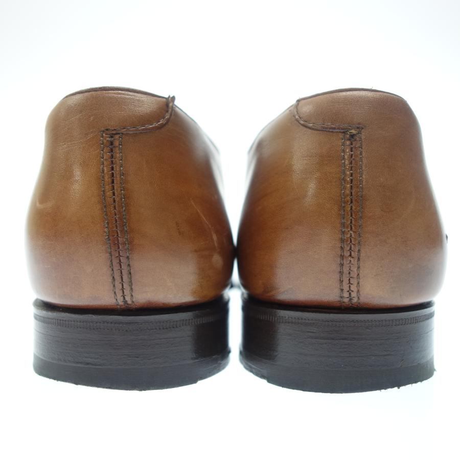 Good Condition◆Crockett &amp; Jones Leather Shoes Belgrave Punched Cap Toe Men's 6D Brown CROCKETT &amp; JONES [LA] 