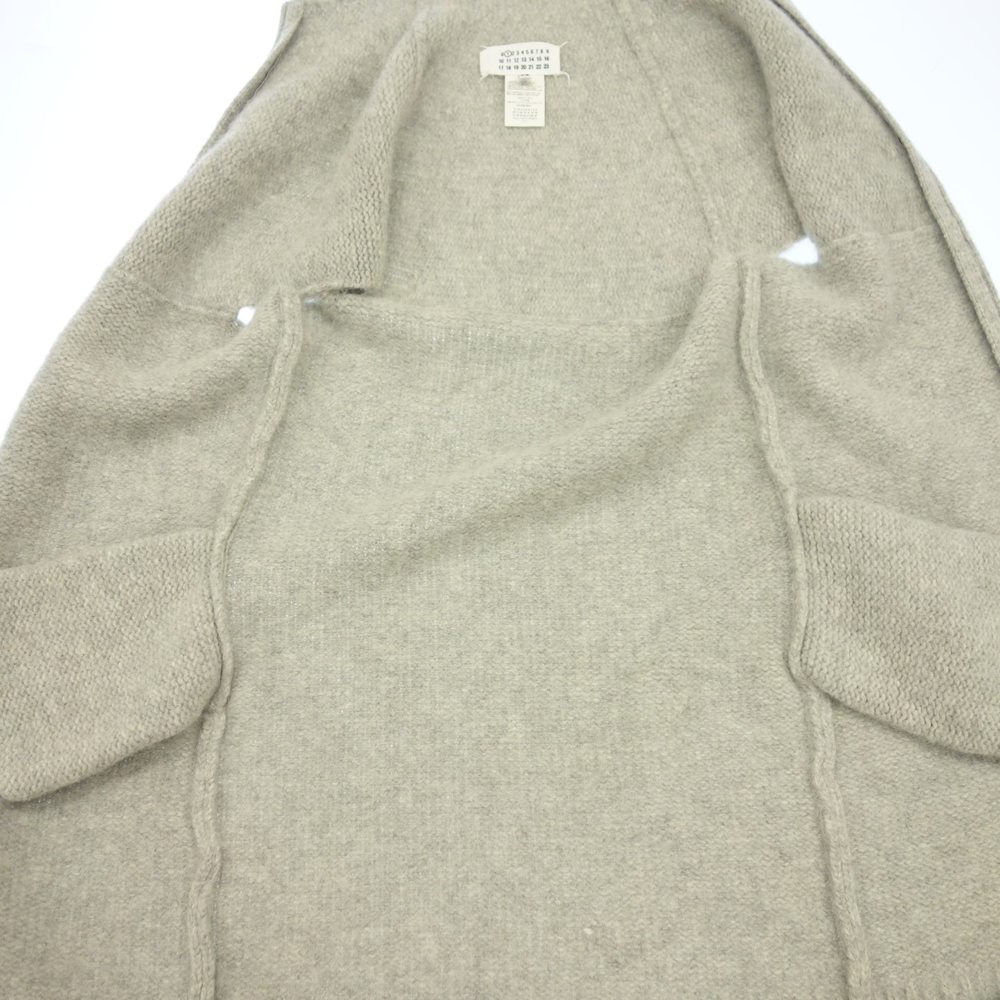 Good condition ◆ Maison Martin Margiela Knit Dress Alpaca Zip Up S311HA0431 Women's Gray Size XS Maison Martin Margiela [AFB26] 