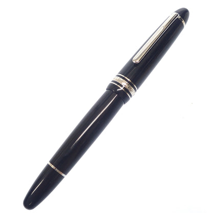 美品◆モンブラン マイスターシュテック 万年筆 プラチナライン ル グラン 146 ペン先Au585 EF 吸引式 MONTBLANC MEISTERSTUCK Platinum le Grand【AFI18】