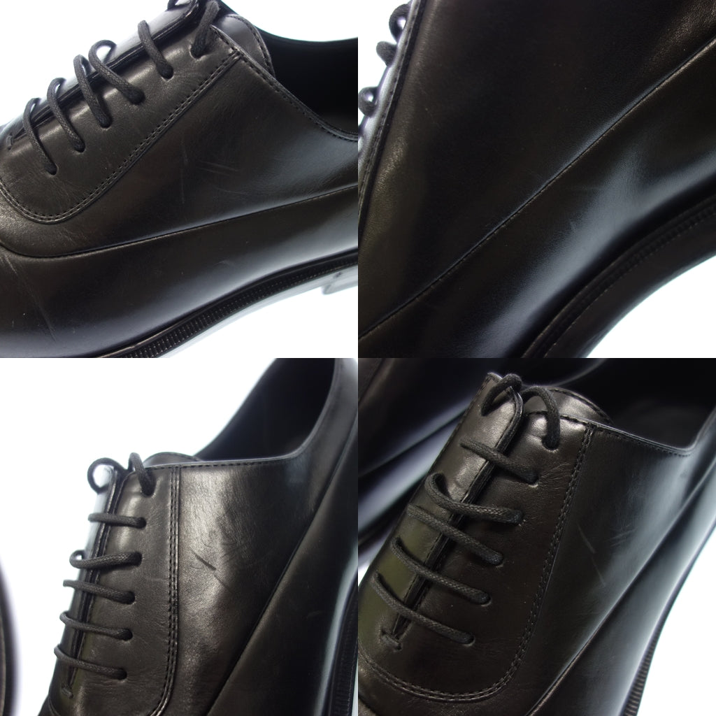 Very good condition ◆ Bottega Veneta lace-up leather shoes plain toe men's 43 black BOTTEGA VENETA [AFD5] 