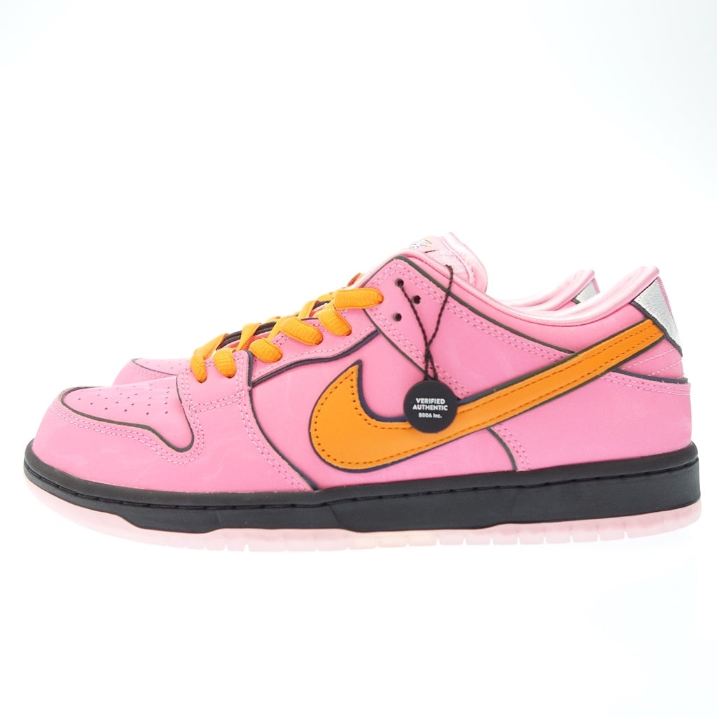 像全新一样 ◆ 飞天小女​​警 x Nike SB 运动鞋 Dunk Dunk Low Pro QS Blossom 男式粉色尺码 27.5 FD2631-600 Nike [AFD1] 