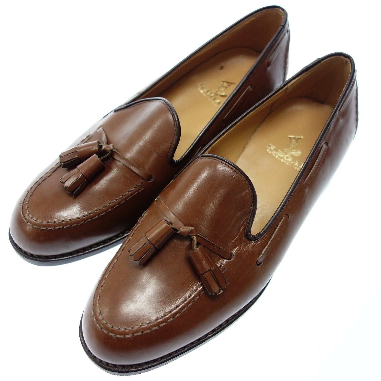 Regal Leather Loafer Tassel Ladies 21.5 Brown REGAL [AFC20] [Used] 