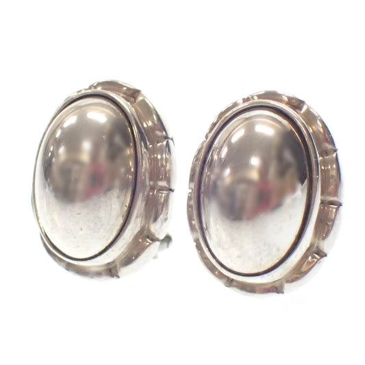 Good condition ◆George Jensen earrings 2001 SV925 Silver GEORG JENSEN [AFI12] 