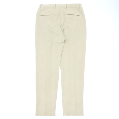 Jabs ARCHIVIO slacks Masaccio corduroy polyester men's off-white 46 giab's ARCHIVIO MASACCIO [AFB49] [Used] 