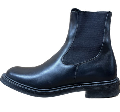 Good Condition◆Tricker's Leather Shoes Side Gore Boots M5738 Black UK8.5 Tricker's 