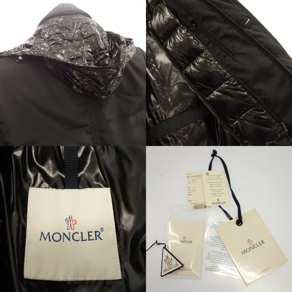 状况非常好◆Moncler 羽绒服 TRIOMPHE 尺寸 0 男士黑色 MONCLER [AFA20] 