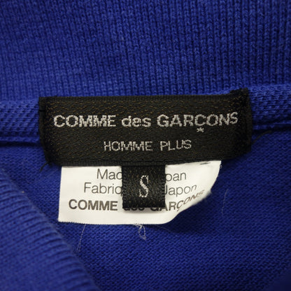 Good condition ◆ COMME des GARCONS HOMME PLUS polo shirt PA-T045 AD2007 Men's size S Blue COMME des GARCONS HOMME PLUS [AFB51] 