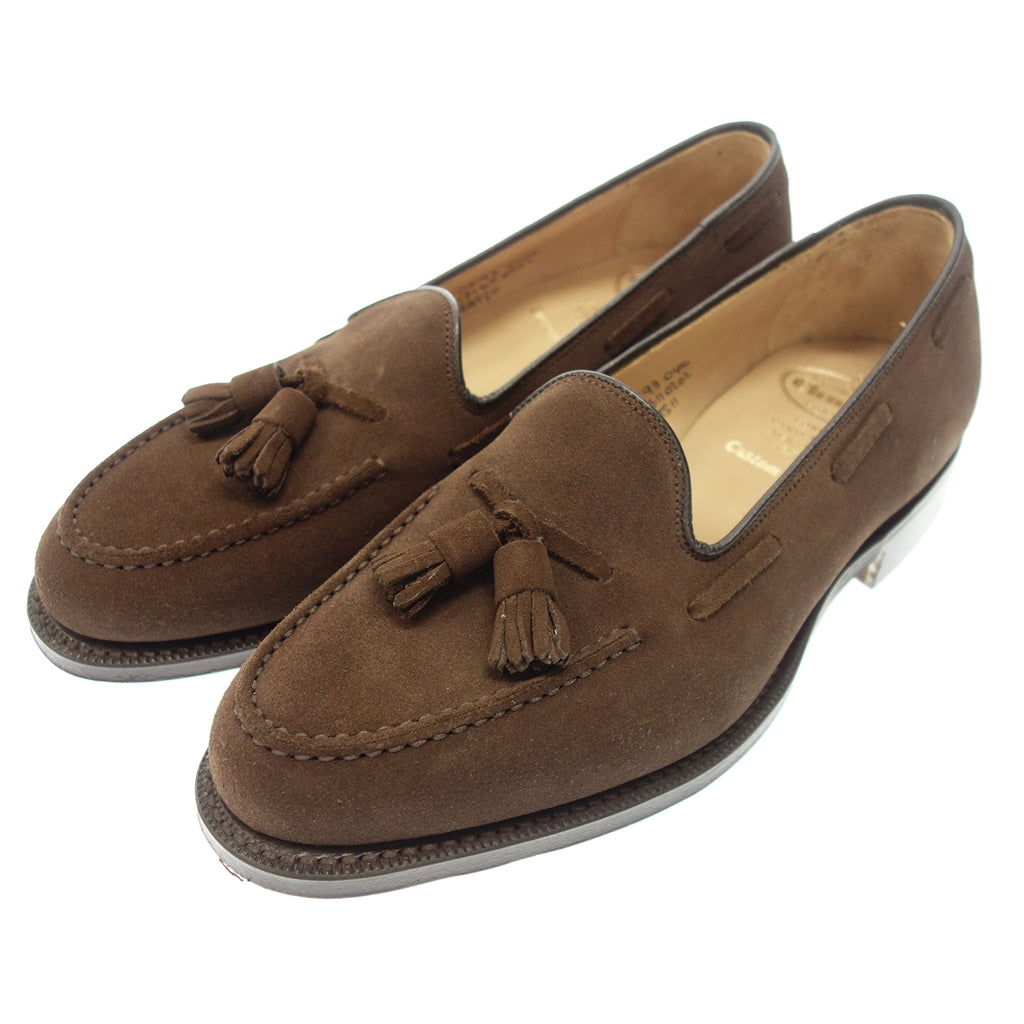 Like new◆Church Tassel Loafer Keats 2 93 Last Suede Men's 7 Brown Churchs KEATS2 [LA] 