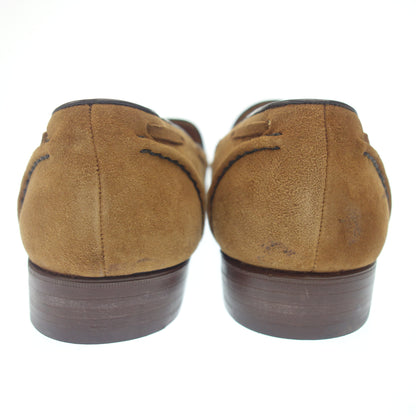 Very beautiful item◆Ralph Lauren Tassel Loafer Suede Beige Size 26.5cm RALPH LAUREN 