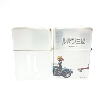 Used ◆Zippo - Lupine the Third 4 side chase &amp; Fujiko after shower 2 piece set ZIPPO [AFI18] 