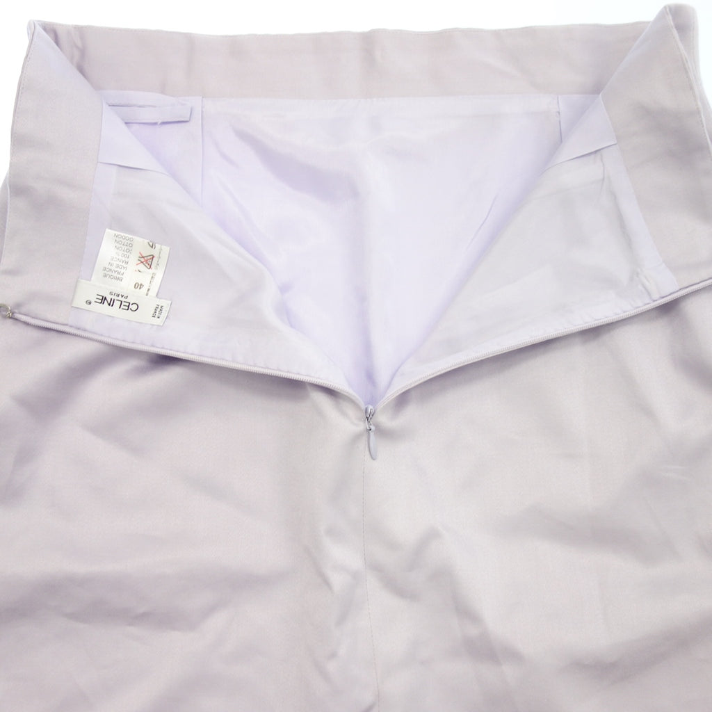 Good condition◆CELINE Skirt Chain Design Women's Purple 40 CELINE [AFB18] 