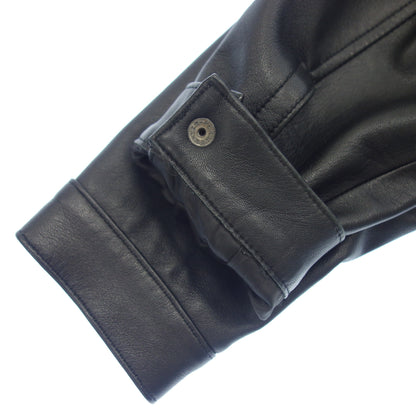 Good condition ◆ Schott Leather Coach Jacket Sheepskin 3111064 Black Size M Men's Schott [AFG1] 