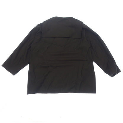 Good condition ◆ Union Ranch Long Sleeve Pullover Shirt Sailor Collar Wool Women's Black Size XS UNIONLAUNCH [AFB30] 