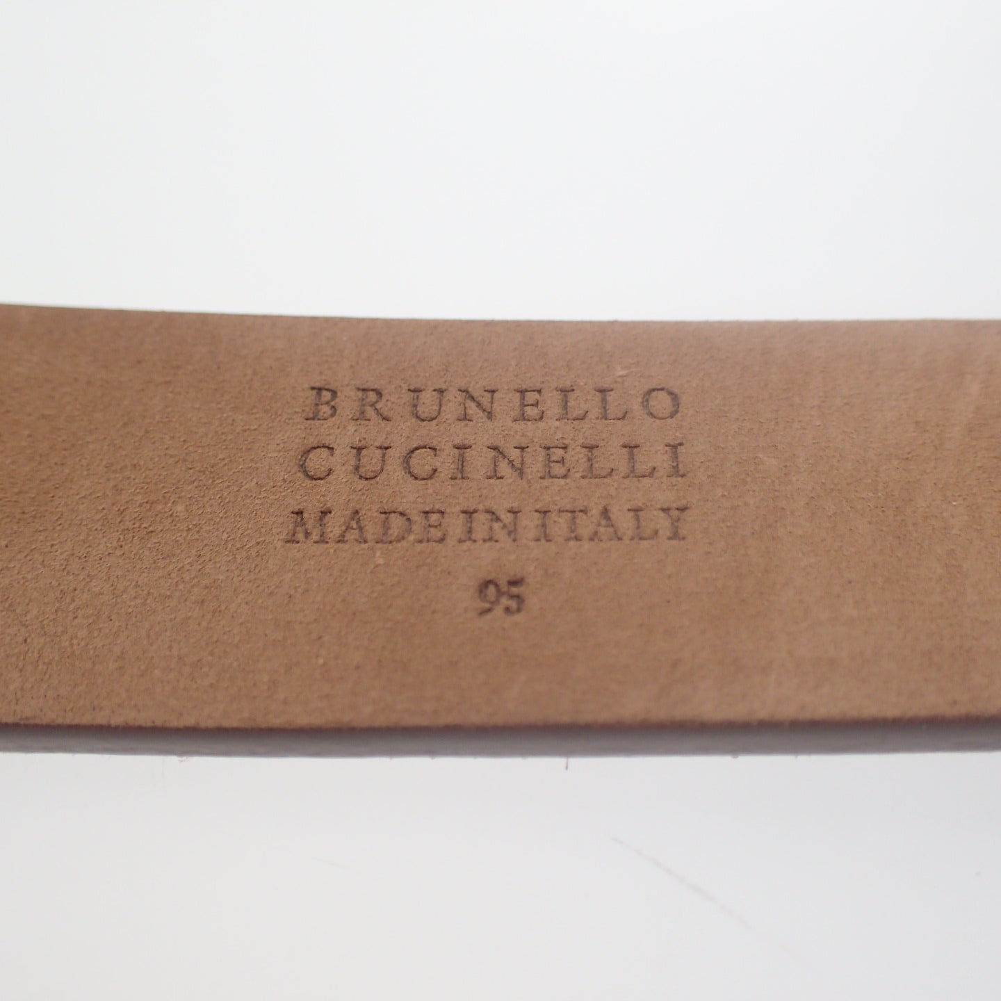 Brunello Cucinelli leather belt suede size 95 BRUNELLO CUCINELLI [AFI18] [Used] 