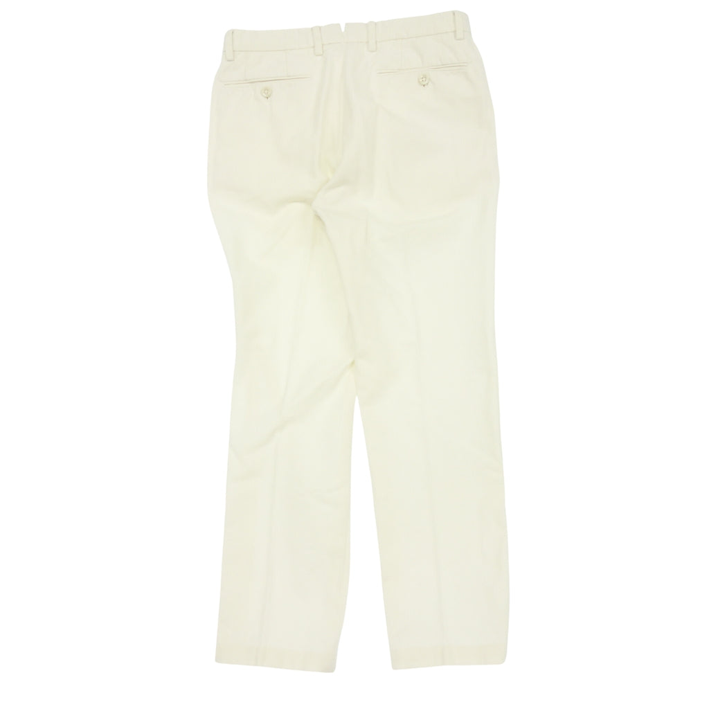 Good condition ◆ Parakeet cotton pants 001XO Men's White Size 46 INCOTEX [AFB31] 