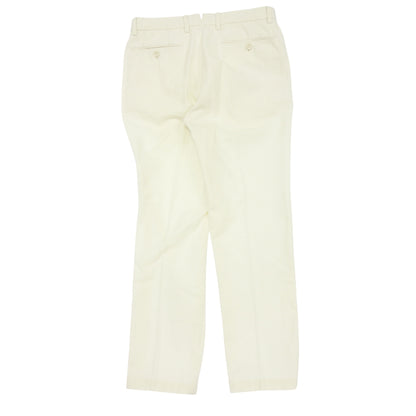 Good condition ◆ Parakeet cotton pants 001XO Men's White Size 46 INCOTEX [AFB31] 