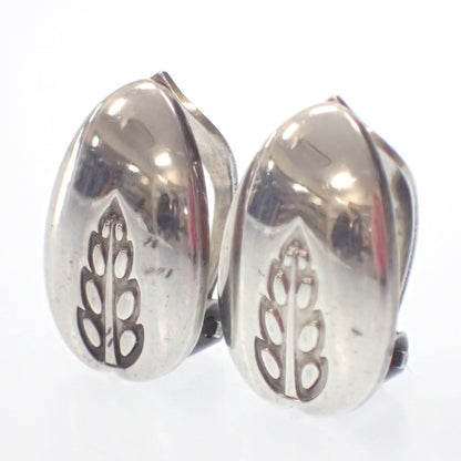 Georg Jensen Earrings Leaf 113 SV925 Silver Georg Jensen [AFI12] [Used] 