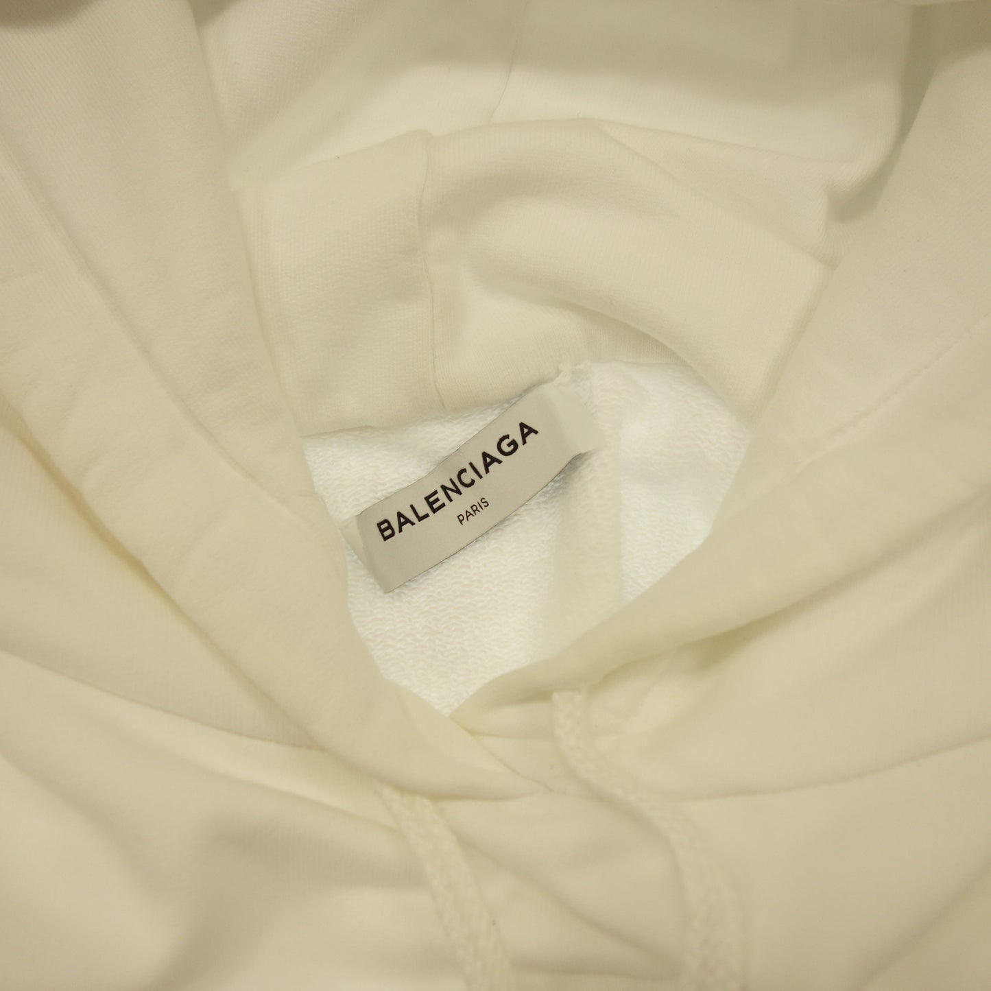 Used ◆ Balenciaga Pullover Parka Chest Logo 492249 Men's Size XS White BALENCIAGA [AFB14] 