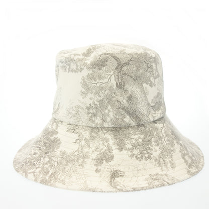 Good condition◆Christian Dior Bucket Hat White Size 58 Christian Dior [AFI23] 