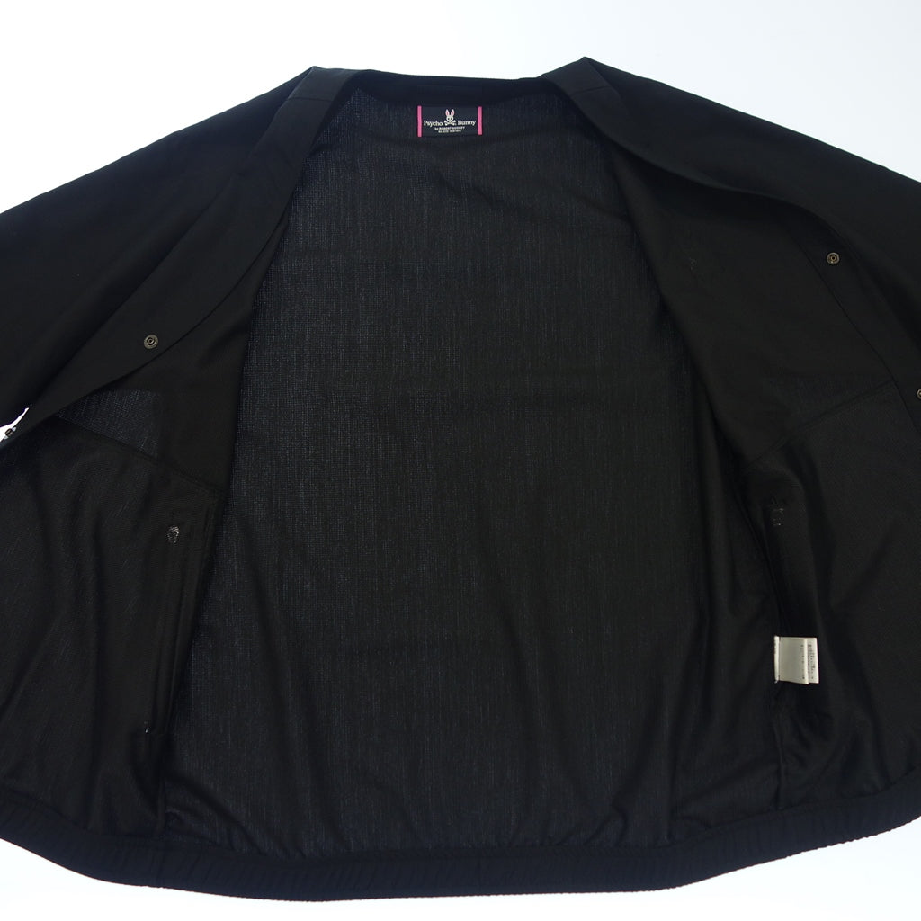 Good Condition ◆ Psycho Bunny Light Jacket Stretch PB-RK-81756 Men's Black Size M Psycho Bunny [AFB21] 