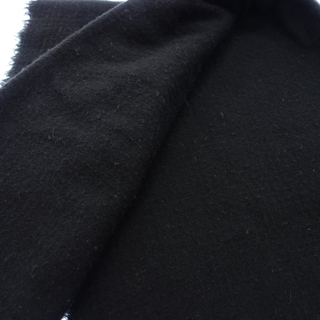Used JIL SANDER large muffler shawl black JIL SANDER [AFI21] 