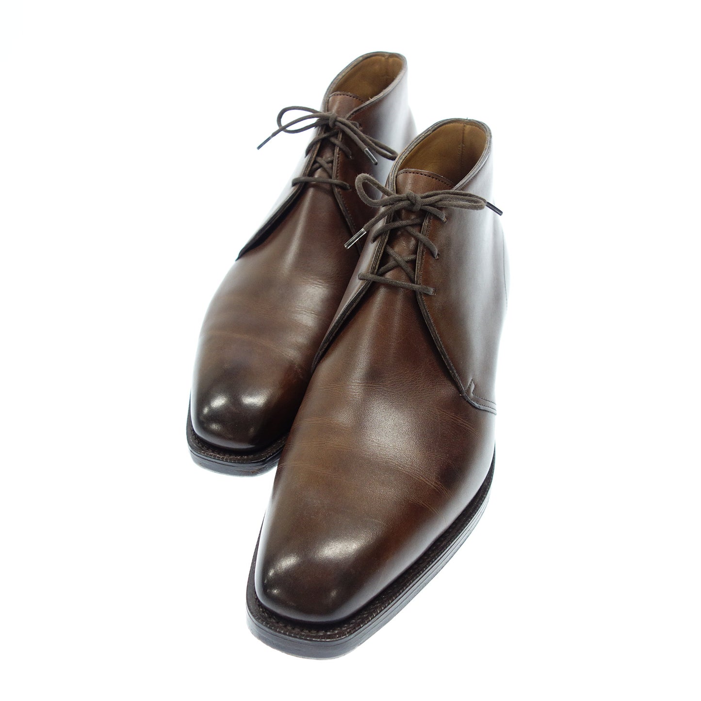 Very good condition ◆ Edward Green Leather Shoes Warwick Men's Brown Size 7.5 EDWARD GREEN [AFD8] 