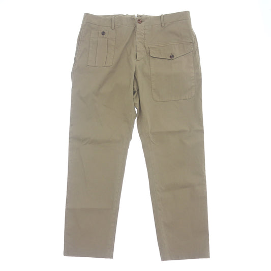 Good condition◆GTE Cargo Pants LORENZO Cotton Men's Brown Size 52 GTA [AFB35] 