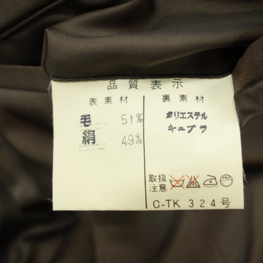 中古◆ヴァリエ ジャケット ウール×シルク メンズ グレー サイズ96A7 VARIE【AFB42】