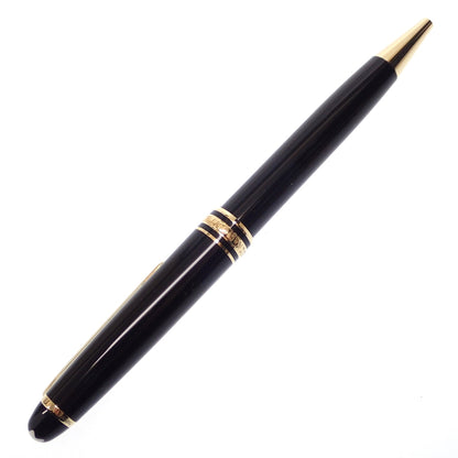 Very good condition ◆ Montblanc Ballpoint Pen Meisterstitch 164 MB10883 Black x Gold MONTBLANC [AFI1] 