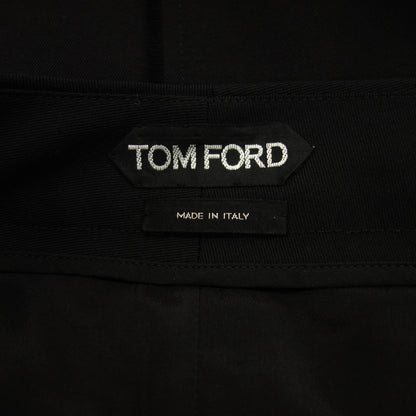 美品◆トムフォード トリミング ウール スカート レディース ブラック 40 TOM FORD【AFB18】