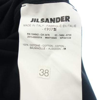 JIL SANDER One Piece Sleeveless Cotton Women's Black 38 JIL SANDER [AFB16] [Used] 