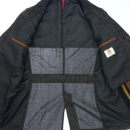 品相良好◆Paul Smith 红耳套装 3B 棉麻男式灰色 M 号 Paul Smith 红耳 [AFB30] 