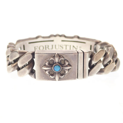 Used ◆Justin Davis Bracelet FORJUSTIN49 Synthetic Opal Silver 925 SBF102 Justin Davis [AFI15] 