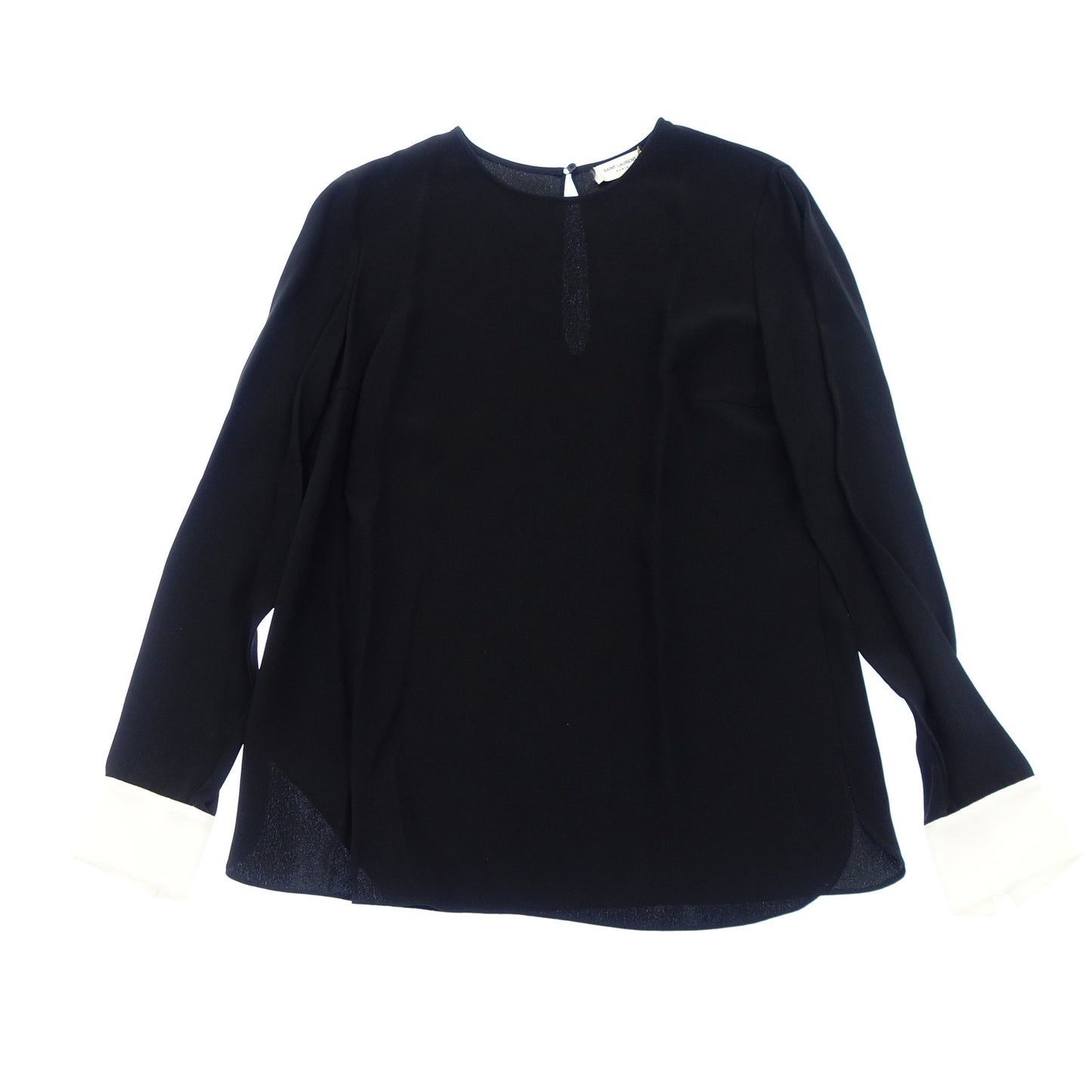 Saint Laurent Blouse 454629 Women's Black F36 SANIT LAURENT [AFB15] [Used] 