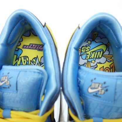 Like new ◆ Powerpuff Girls x Nike SB sneakers DUNK DUNK LOW Pro QS BUBBLES Men's Blue Size 27.5 FZ8320-400 Nike [AFD1] 