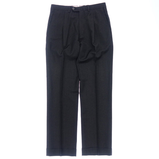 Good condition ◆ Ermenegildo Zegna slacks pants wool men's black size 44 Ermenegildo Zegna [AFB44] 