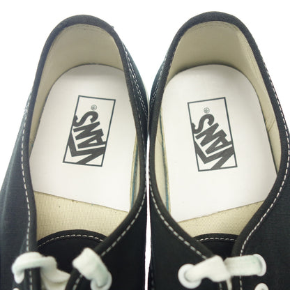 中古◆ヴァンズ スニーカー  VN000EWZBLK エラ ローカットスニーカー メンズ ブラック系 サイズ44 VANS【AFC30】