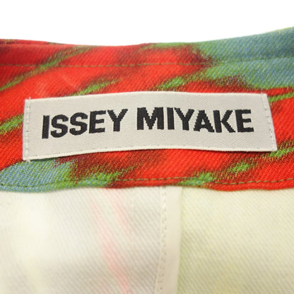 Very beautiful item◆ISSEY MIYAKE All-over pattern tops vest IM11FE004 Women's Multicolor Size 2 ISSEY MIYAKE [AFB29] 
