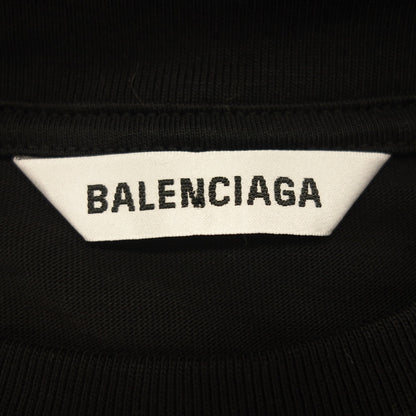 美品◆バレンシアガ 20SS Tシャツ コットン メンズ ブラック サイズS 641655 BALENCIAGA【AFB50】