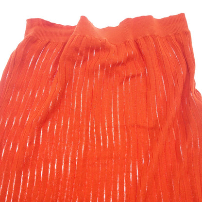 Very good condition◆Chloé Maxi Knit Skirt Women's Orange Size S CHC22UMR50520834S Chloé [AFB32] 