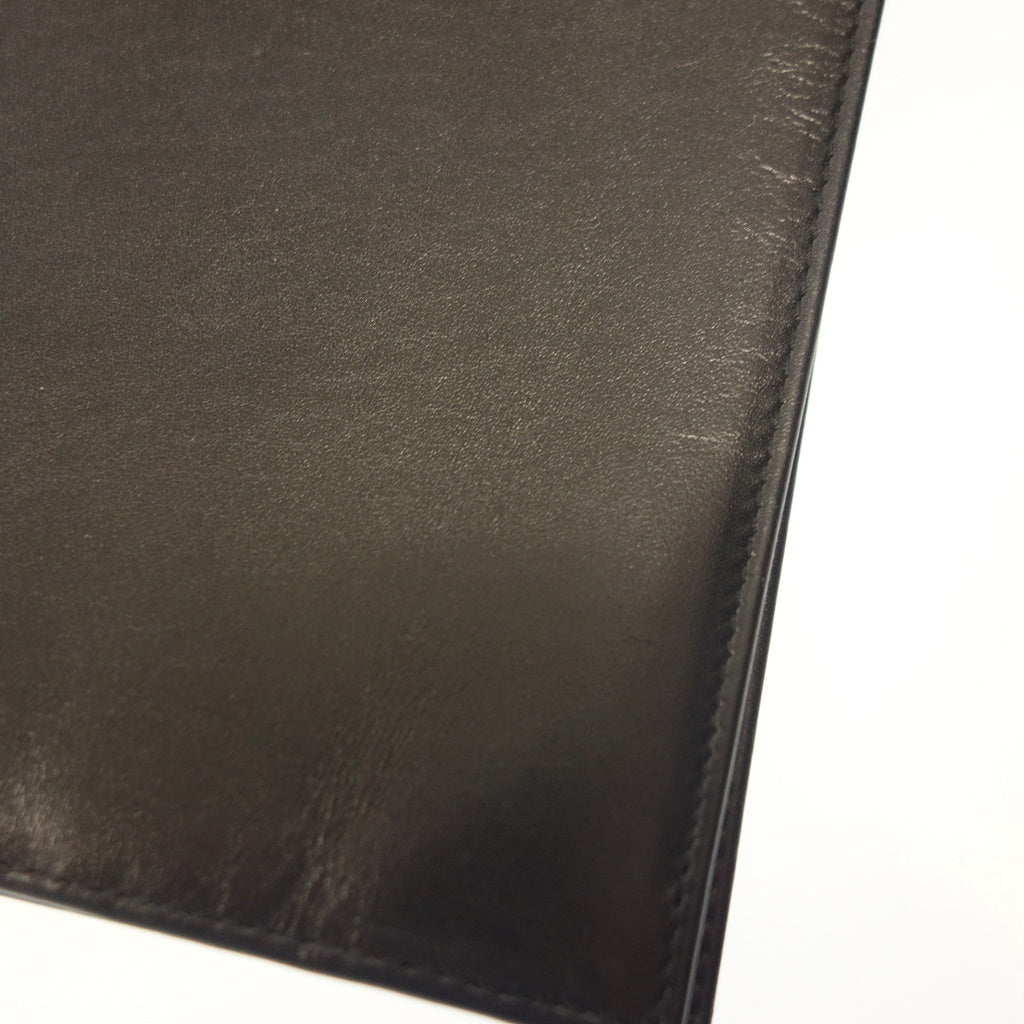 Good condition ◆ Aigner bifold wallet men's black AIGNER [AFI17] 