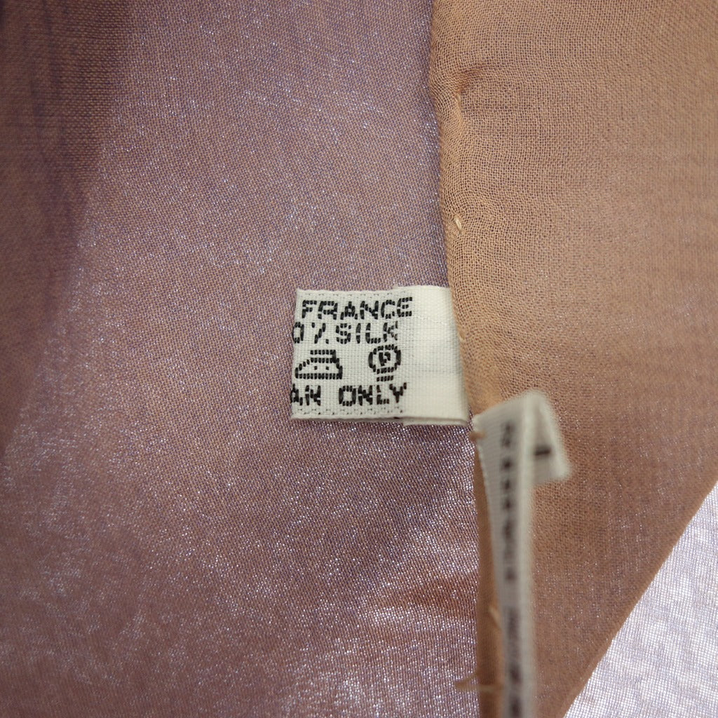 Used ◆Hermès Stole Large Stole Pink Silk Hermès [AFI20] 