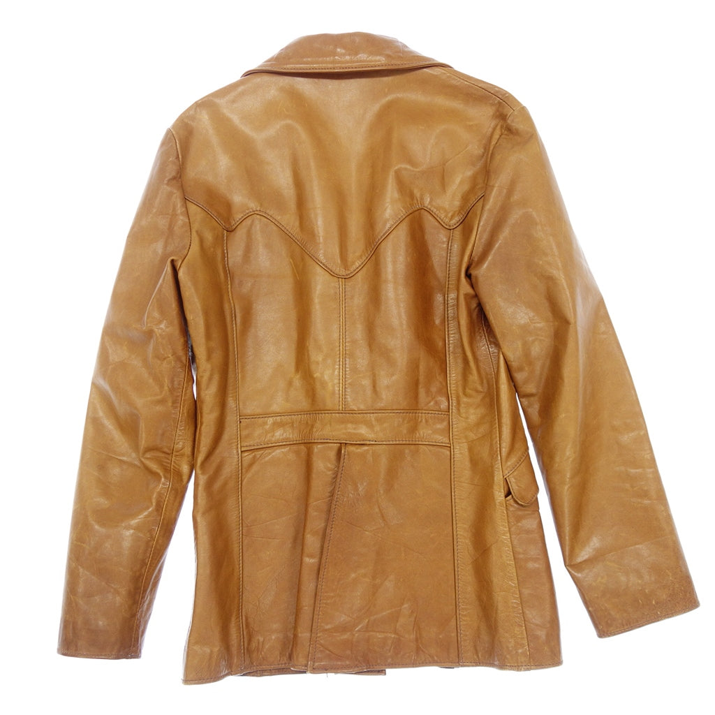 中古◇イースト ウエスト 3B メンズ レザージャケット 1970年代 中古◇イースト ウエスト 3B メンズ レザージャケット 1970年代