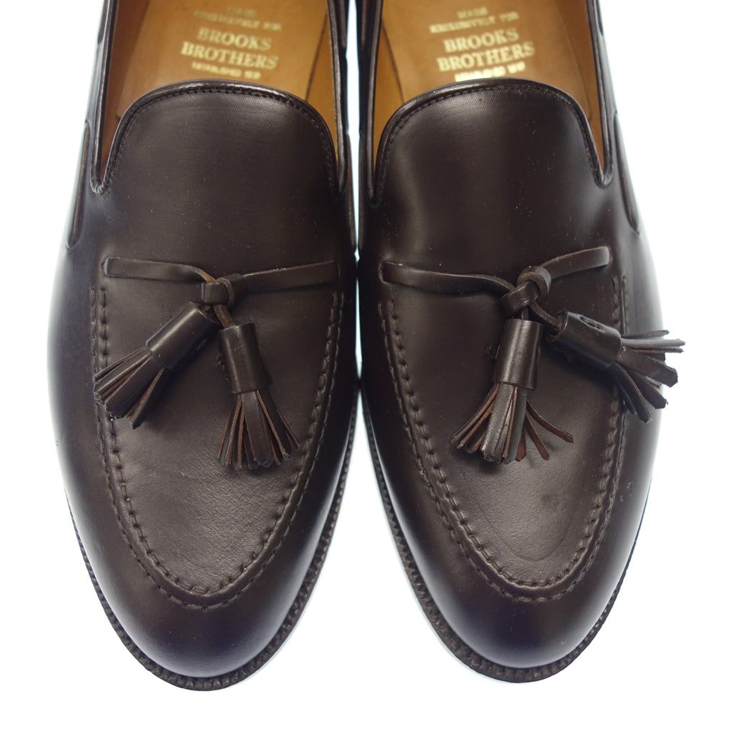 Unused ◆Brooks Brothers Tassel Loafer 99805 Men's Brown Size 8 BROOKS BROTHERS [AFD7] 